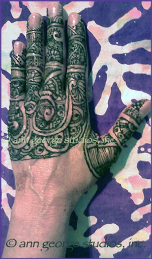 tribal tattoo henna